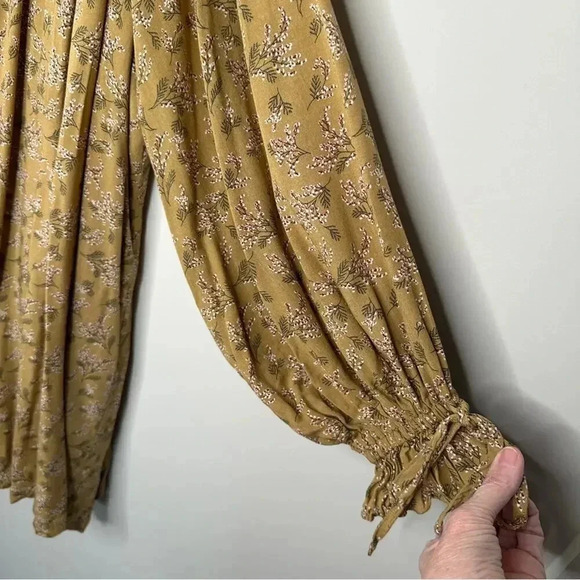 Maisonette X Erin Walsh Josie Flouse Cottagecore Dress Winter Berry Foliage Larg - Picture 6 of 10